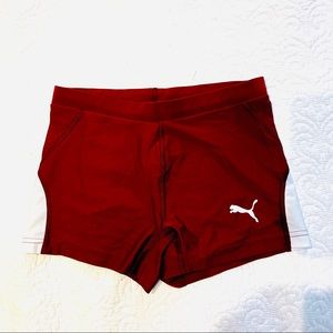 Puma Spandex Running Workout Volleyball Shorts